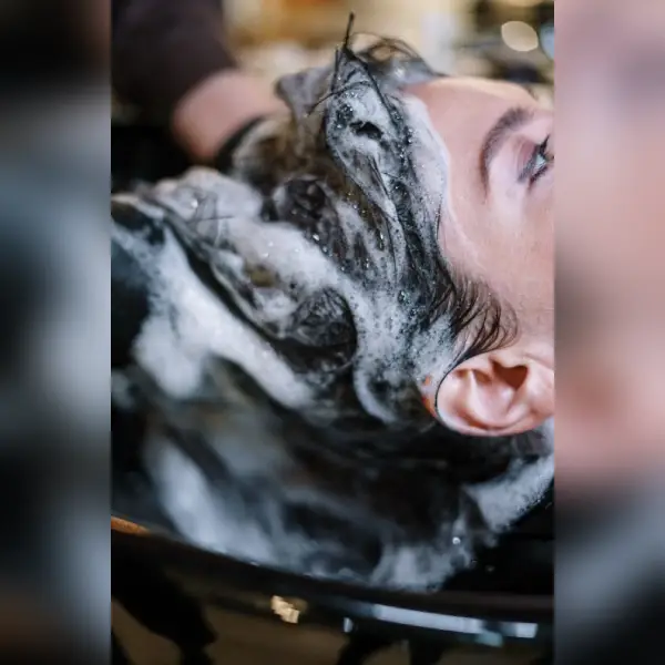 [cabelos com sabão]