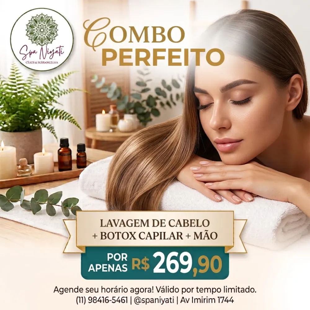 [Spa Niyati - Combo Perfeito]